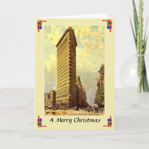 Christmas Card _ Flatiron Building New York City