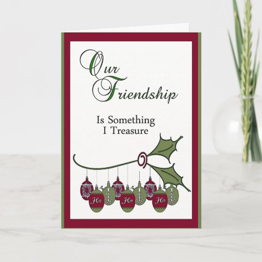 Christmas Card for Friend | Zazzle.com