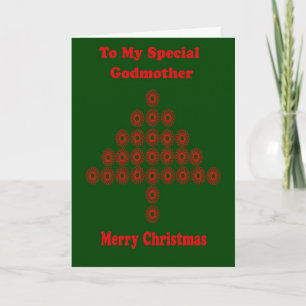 Christmas Card For Godmother