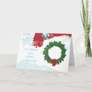 Christmas Card For Son