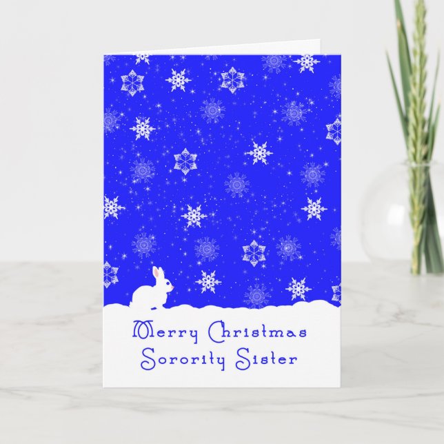 Christmas Card for Sorority Sister (Front)