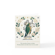 Christmas card from lawyer to client