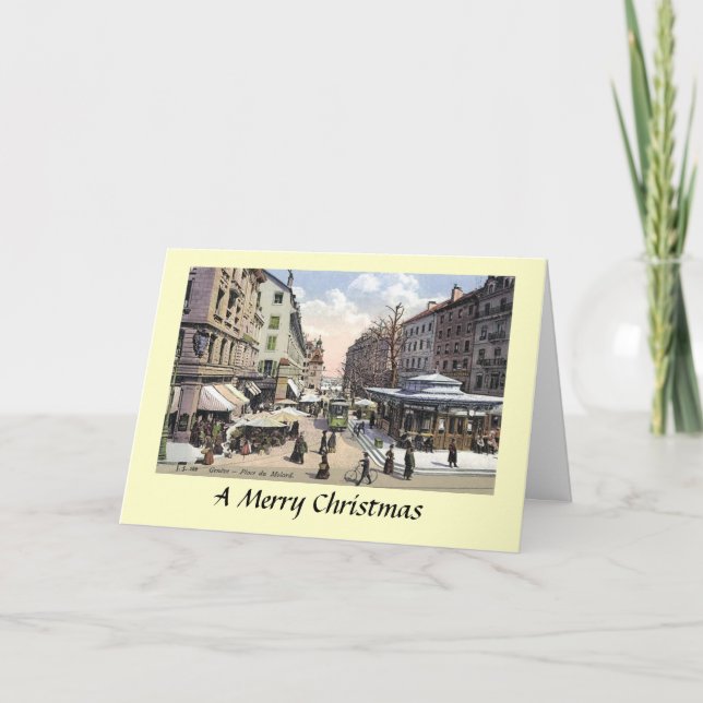 Christmas Card - Geneva, Switzerland (Front)