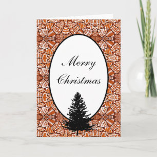 Christmas Card Gingerbread Cookies/Tree
