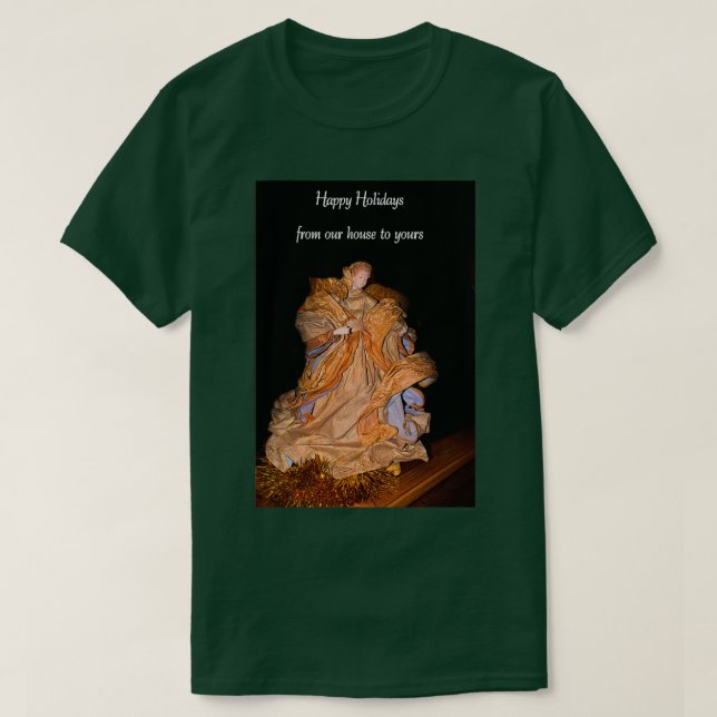 CHRISTMAS CARD HAPPY HOLIDAYS 2018 1 T-Shirt (Design Front)
