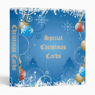 Christmas Card Holder Binder