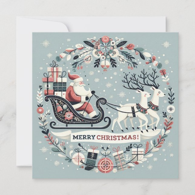 Christmas Card, Invitation (Front)