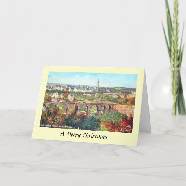 Christmas Card - Luxembourg (Front)