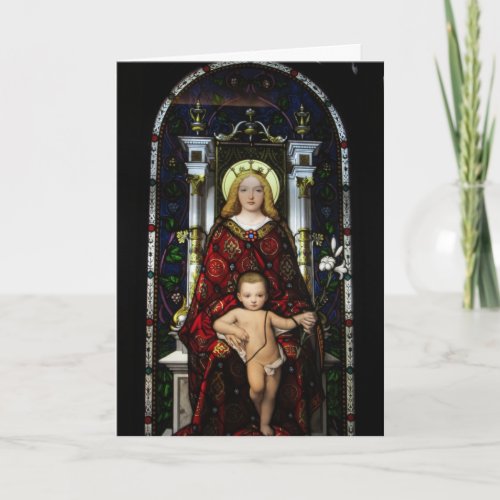 Christmas Card__Madonna  Child Holiday Card