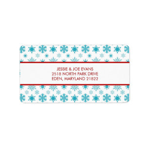 Christmas Card Mailing Address Labels