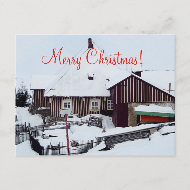 Christmas Card Merry Christmas (Front)