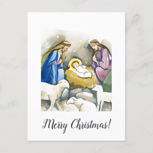 Christmas Card Merry Christmas Wishes Bethlehem  F