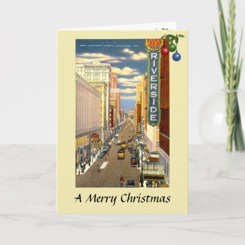 Christmas Card _ Milwaukee Wisconsin USA