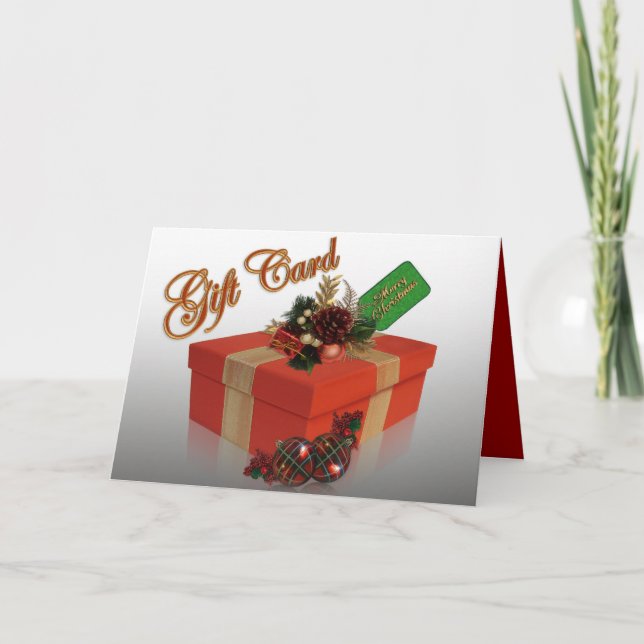 Christmas card Money Holders (Front)