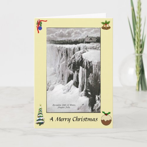 Christmas Card _ Niagara Falls in Winter