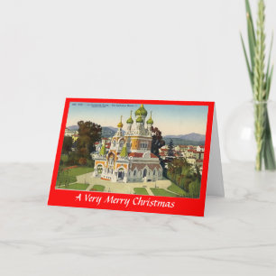 Christmas Card - Nice, Russian Cathedral