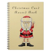 Christmas Card Record Book