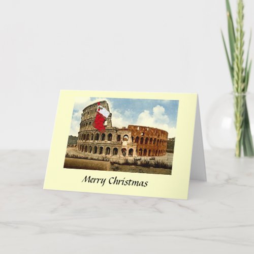 Christmas Card _ Rome The Colosseum