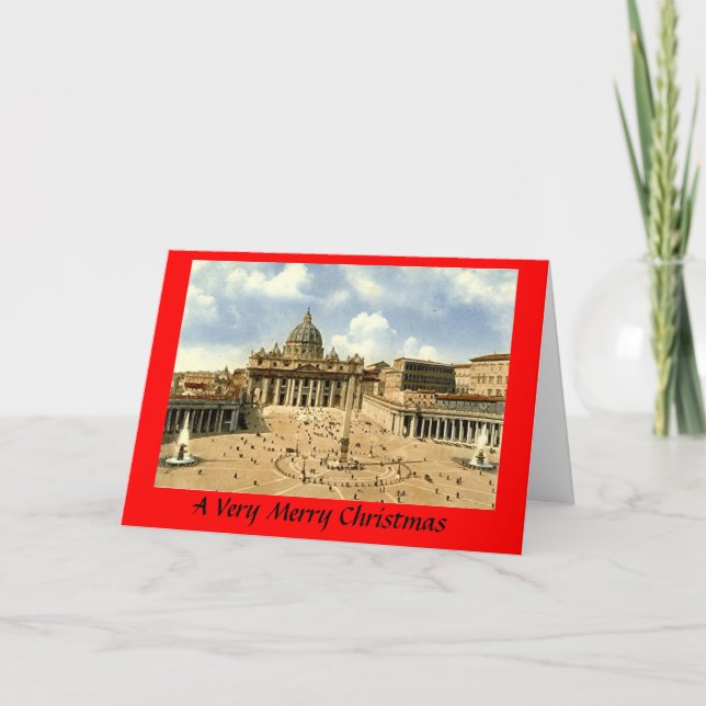 Christmas Card - Rome, Vatican (Front)