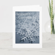 Christmas Card Snowflake