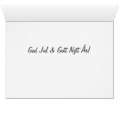 Christmas Card Space Sheet (Inside Horizontal (Bottom))