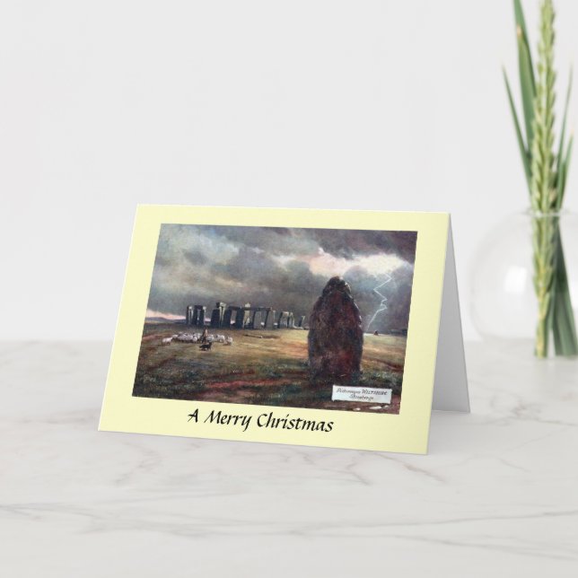 Christmas Card - Stonehenge, Wiltshire (Front)