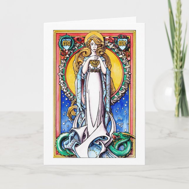 Christmas Card: The Immaculate Conception Holiday Card (Front)