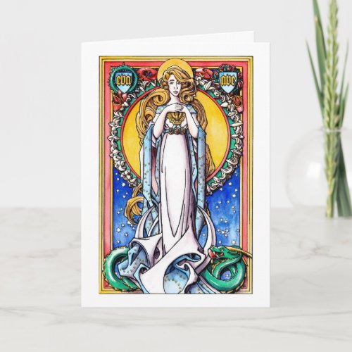 Christmas Card The Immaculate Conception Holiday Card