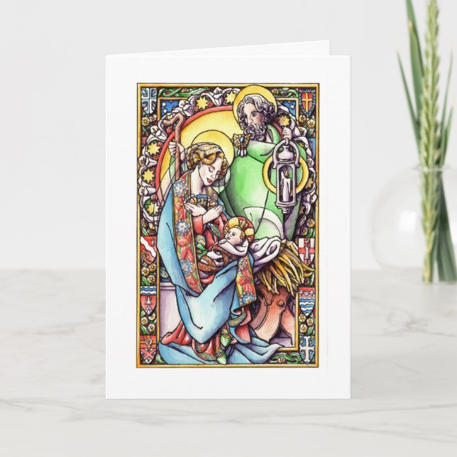Christmas Card: The Nativity Holiday Card (Front)