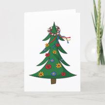 Christmas Card - Ukrainian Vinok