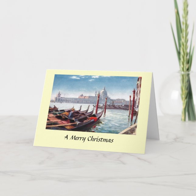 Christmas Card - Venice, Italy (Front)