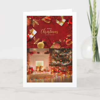 Christmas card with a warm, thoughtful message