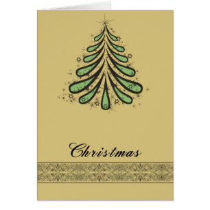 Christmas Card with Designer Tree