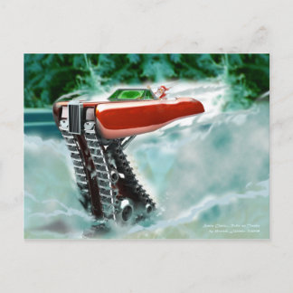 Christmas Card with Santa Claus