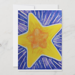 Christmas Card with Star