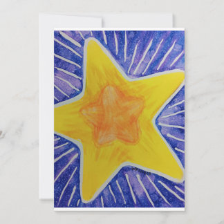 Christmas Card with Star