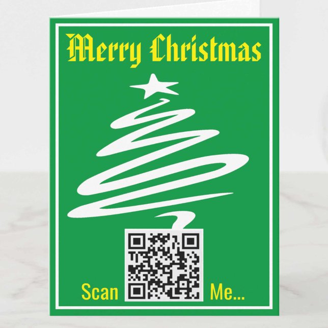 Christmas Card with Your QR Code (Creator Uploaded)