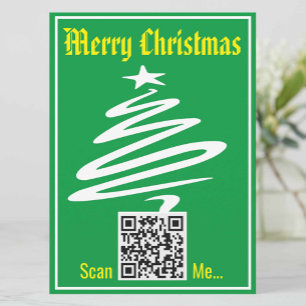 Christmas Card with Your QR Code