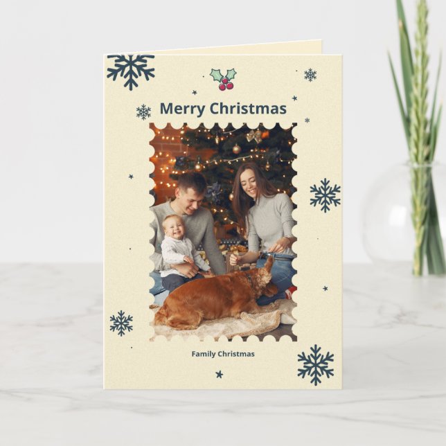 Christmas Card Yellow (Front)