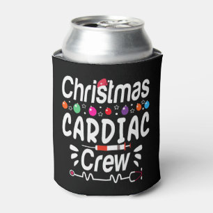 Christmas Cardiac Crew Can Cooler