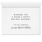 Christmas Cardinal Lovebirds Cards (Inside Horizontal (Bottom))