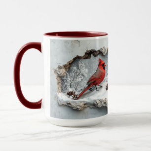 Christmas Cardinal Mug