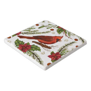 Christmas Cardinal Trivet