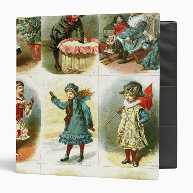 Christmas cards 3 ring binder (Front/Inside)