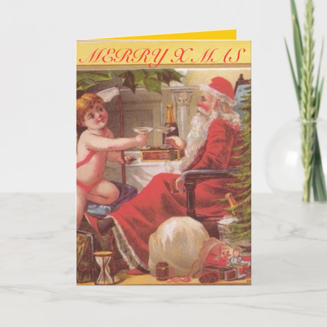 CHRISTMAS CARDS - BEAUTIFUL VICTORIAN ERA CARDS (Front)