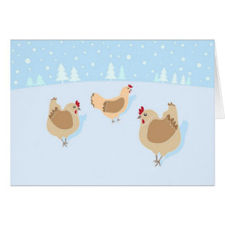 Chicken Christmas Cards | Zazzle