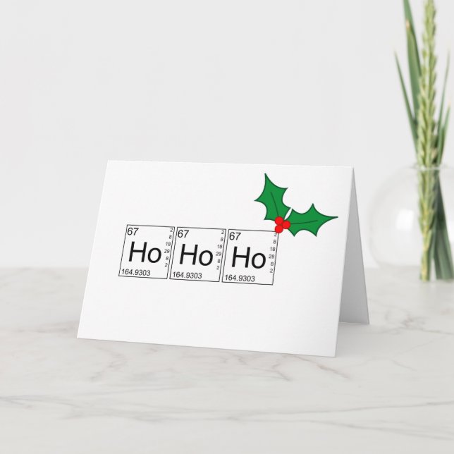 Christmas Cards - Ho Ho Ho (Front)