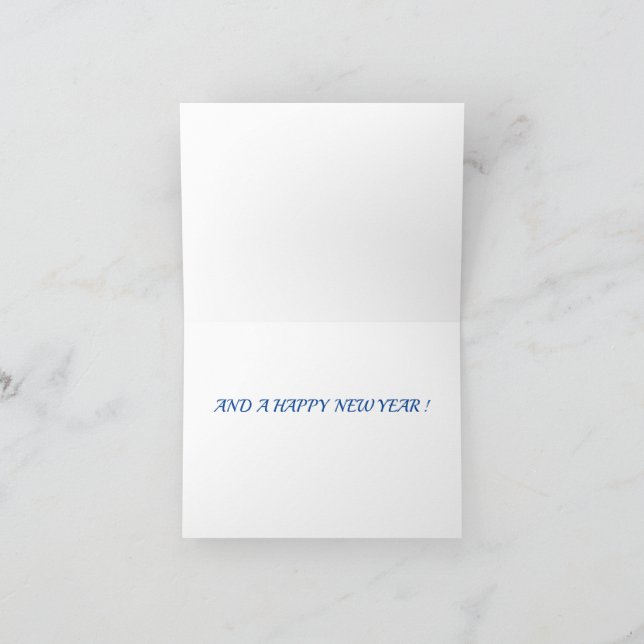 CHRISTMAS CARDS, SNOWMAN,, HOLIDAY CARDS (Inside)