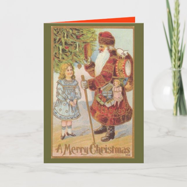 CHRISTMAS CARDS - VICTORIAN ERA - BEAUTIFUL (Front)