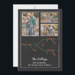 Christmas Carol Diagrammed on Chalkboard Holiday Card<br><div class="desc">Christmas Carol Diagrammed on Chalkboard Photo Card
All of your friends will be impressed that you know how to diagram sentences! You don't even have to give us the credit! ;-) Photography © Storytree Studios,  Stanford,  CA</div>